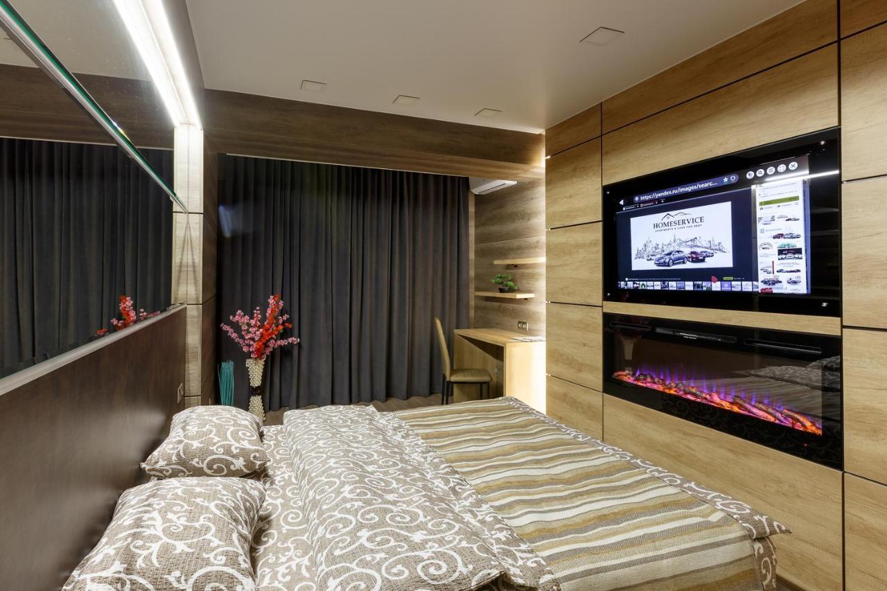 City Center. Panoramic Windows. Fireplace. Chisinau Luaran gambar